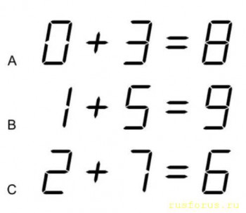 Какое из равенств не верно?