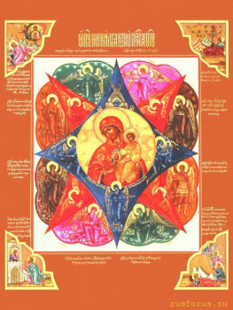 Цифровая реставрация икон, перевод надписей - Неопалимая купина. ЦР светлая 2.jpg